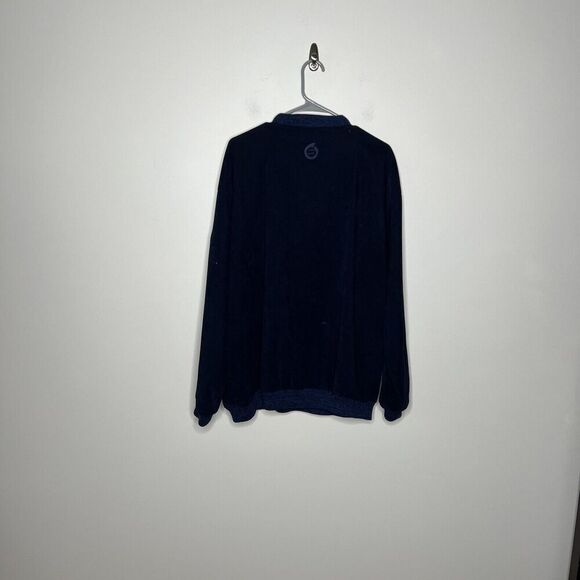 Sunderland Of Scotland Jacket Mens XL Windbreaker Pullover Navy Blue Logo - Picture 6 of 11